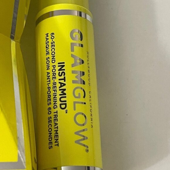 GLAMGLOW BNIB Facial Mask InstaMud 60-Second Pore-Refining Treatment 1.7 Oz - Picture 5 of 10
